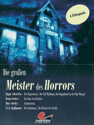 cover image of Die großen Meister des Horrors, 6 Hörspiele